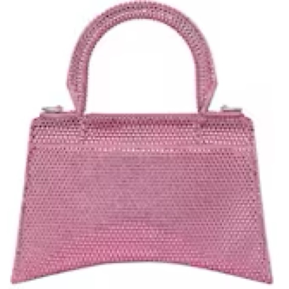 Balenciaga Hourglass XS Hangbag With Rhinestones - Picture 3 of 16